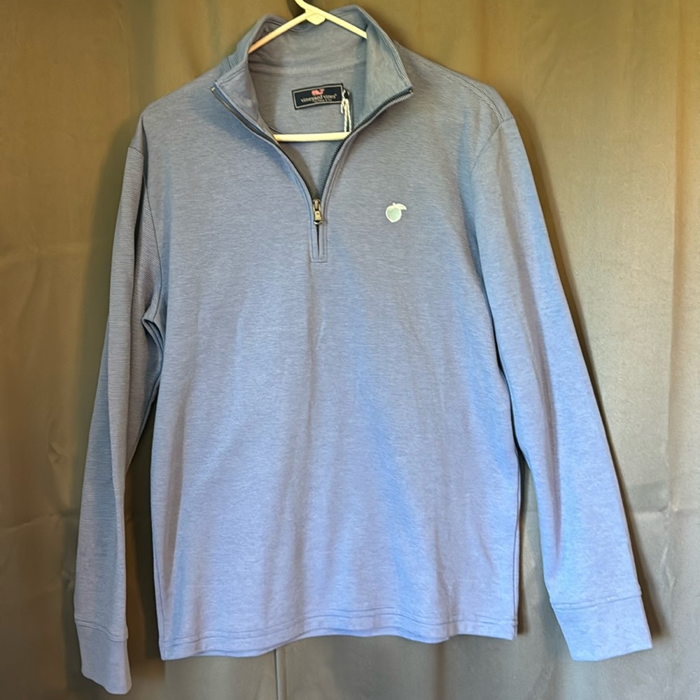 Men’s saltwater quarter zip blue marlin